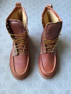 Vintage Aspen Trail Finders Men's Size 11 Insulated Moc Toe Leather Work Boots